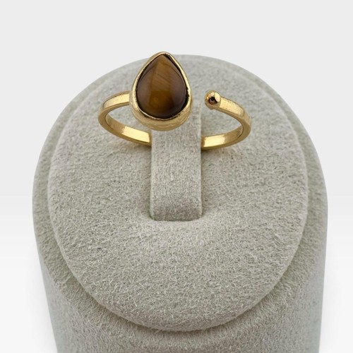 Dainty natural tiger eye - natural, tiger’s