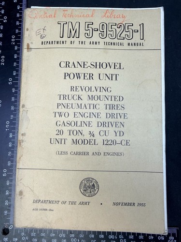 Genuine army technical manual - genuine,