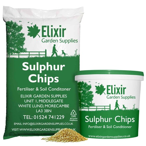 Sulphur chips pastilles soil - sulphur,
