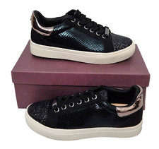CARVELA Judd Womens Stunning Glitter Black Trainer Shoes Synthetic EU 37 UK 4