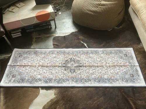 Tapestry printed floor runner - printed,
