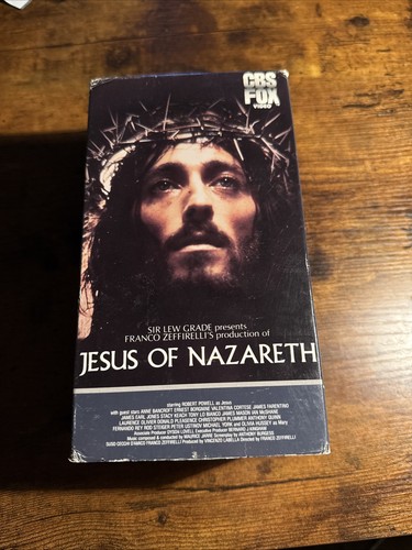 Jesus nazareth vhs set - jesus,