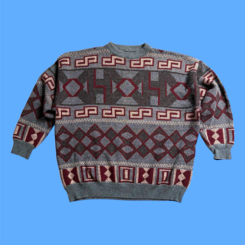 Vintage retro aztec pattern - retro,