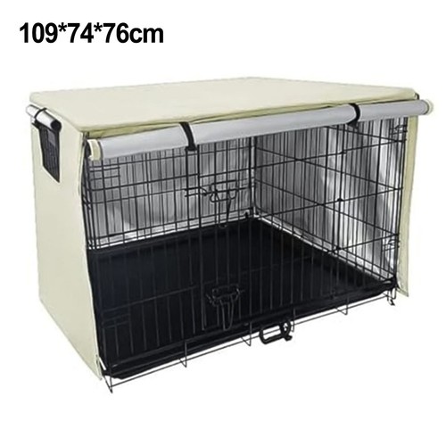 Outdoor dog crate cover - dog,