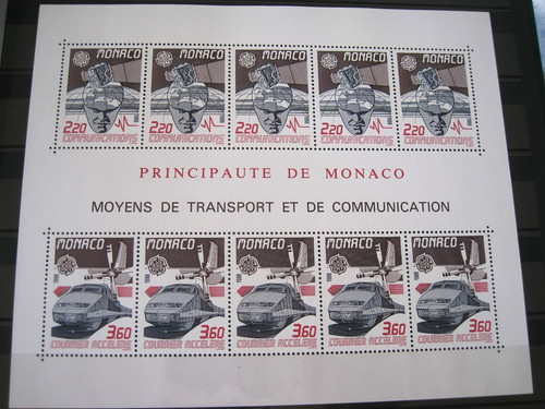 Monaco mnh 1988 europa - mnh,