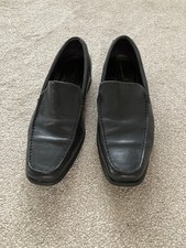 Rockport Men's Leather Black Shoes Size UK 7