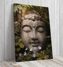 Serene Buddha Face Canvas