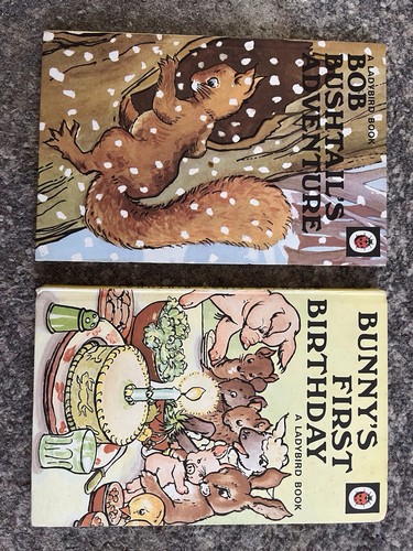 Vintage ladybird books - 2x,