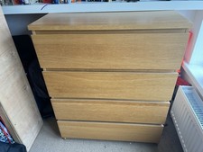 IKEA Malm Chest of 4 Drawers