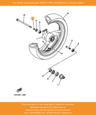 YAMAHA Collar, 90387-177R1 OEM