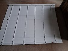 White 50mm Wooden Venetian Blind with tape, pelmet and fittings.