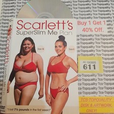 Scarletts super slim me DVD disc and artwork only. Save £s. Eco.