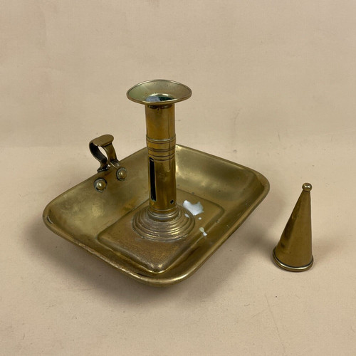Antique brass gold chamber - antique,