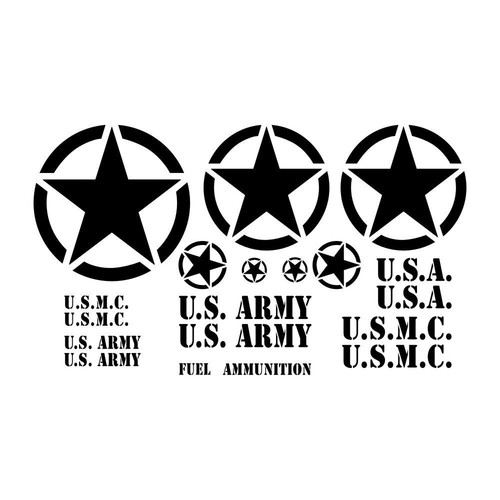 Military restoration decal - restoration, kit