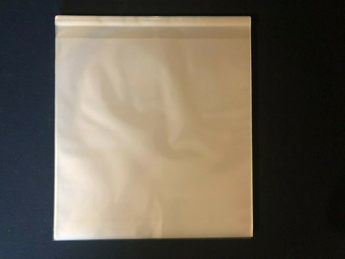 100 record sleeves - sleeves, resealable