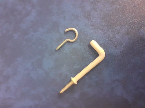 Cup dresser hooks - cup, white