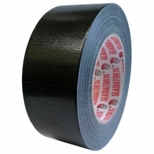 Duct Gaffer Tape Premium Heavy Duty Waterproof Cloth Gaffa Duck Black Long 48mm