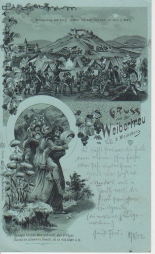 Weinsberg weibertreu litho - weinsberg,