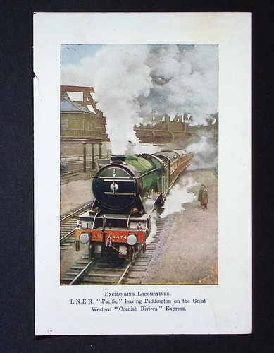 Vintage lner print pacific - lner,