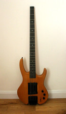 Hohner Jack Bass Headless, EMG, Natural Wood Finish. 1991 Made in Japan