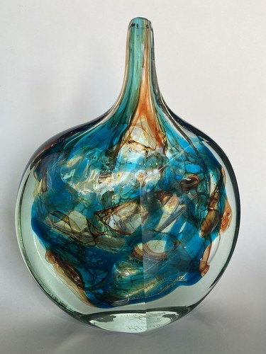 Mdina glass malta - glass, vase