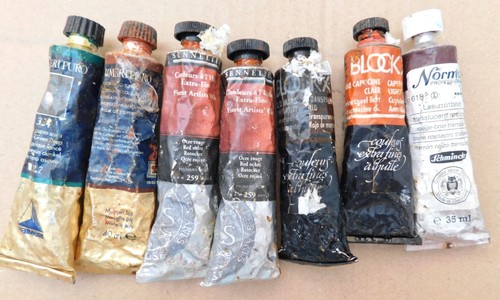 Job lot artist - oil, paints