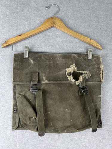 Vintage military canvas field - vintage,