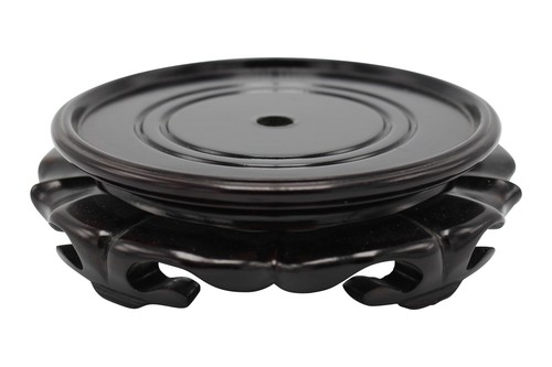 Chinese round lotus wooden - round,