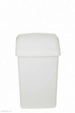 New swing top plastic rubbish - top,
