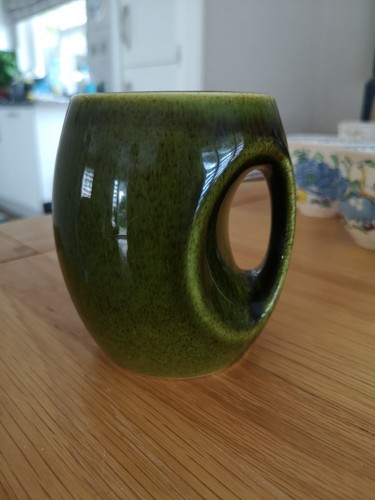 Holkham pottery owl - eye, mug