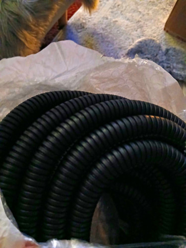 Black flexible corrugated pvc - flexible,