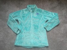 THE NORTH FACE GREEN FAUX FUR