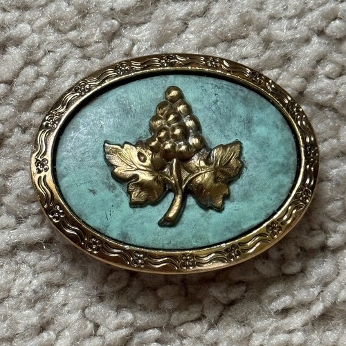 Vintage gold tone - gold, grape