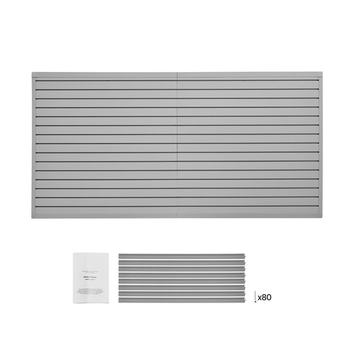 Pvc slat wall - pvc, ft