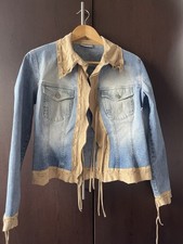 Ladies Boho Denim Jacket With