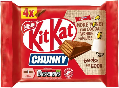 Kitkat chunky milk chocolate - kitkat,