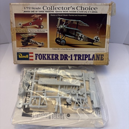 Revell fokker 1 triplane - revell,