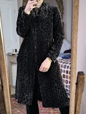 Beautiful Black SILK VELVET