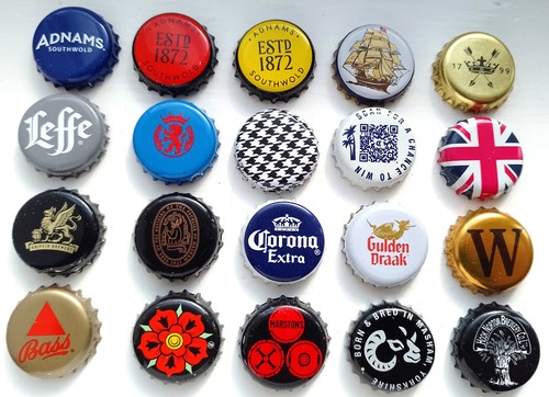 Different used metal beer - 20,