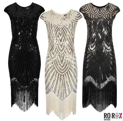 1920 flapper dress sequin - 1920's,