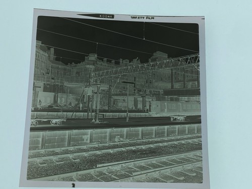 Station scene locomotive - station,