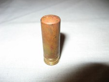 Vintage Tangee Goe W. Luft  Bullet Style Brass Lipstick Case Pink Queen