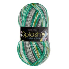 King Cole Splash DK, 100g Ball, 8 Colours Available