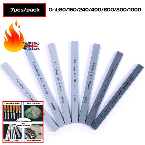 7pcs 1000 grit silicon - 80-1000,