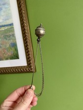 Vintage Silver Tone Hat Stick