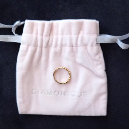 Diamonique gold colour - diamonique,