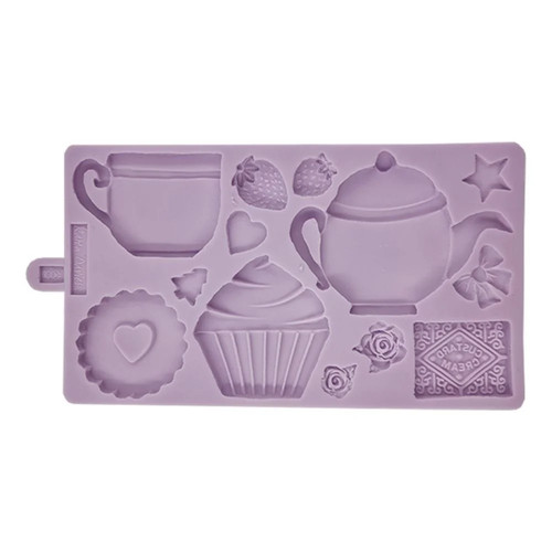 Afternoon tea mould - afternoon,
