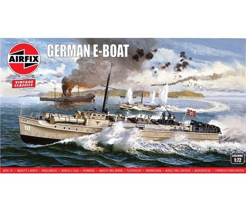 Airfix a10280v german boat - german, e-boat