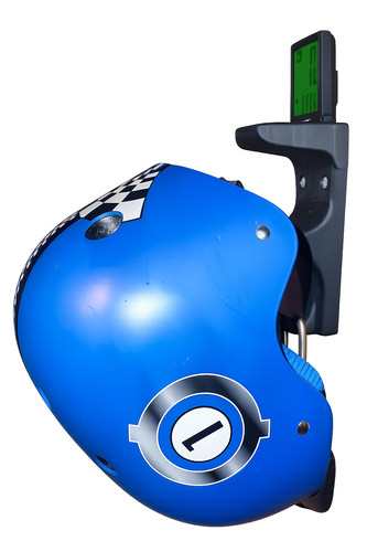 Helmet holder wall mount - holder,