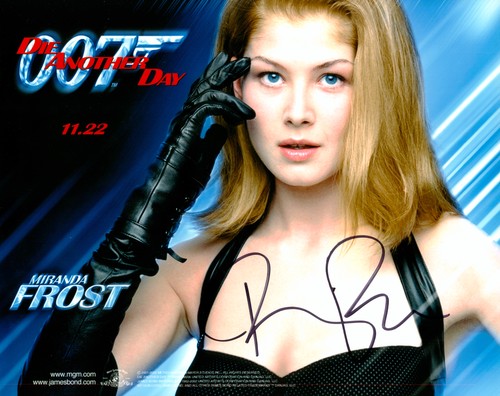 Rosamund pike hand signed - rosamund,